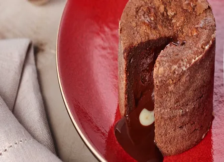 Gâteau juste coulant… au chocolat