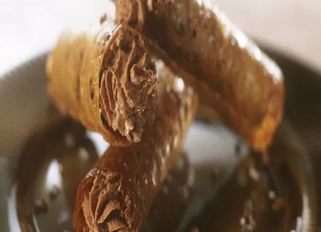 Gaufrette aux noisettes