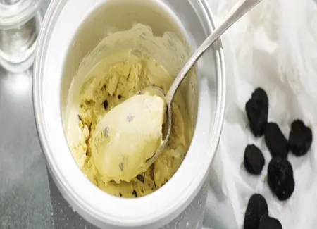 Glace aux truffes