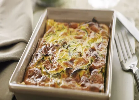 Gratin de courgettes au fromage frais