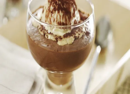 Mousse aux deux chocolats