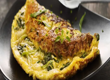 Omelette aux herbes