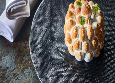 Omelette norvegienne pomme et cannelle