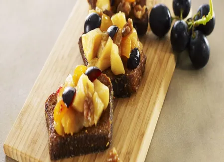 Pain perdu aux épices, compote de vieux garçon