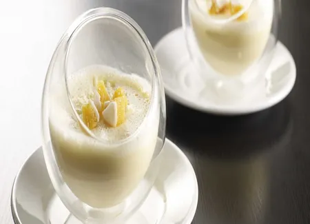 Panna cotta aux calissons