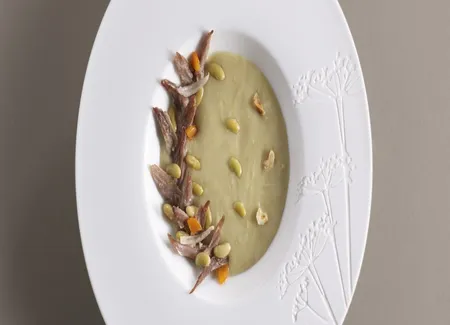 Parmentier de canard et flageolets