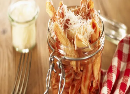 Penne rigate à la sauce tomate de mme ferniot