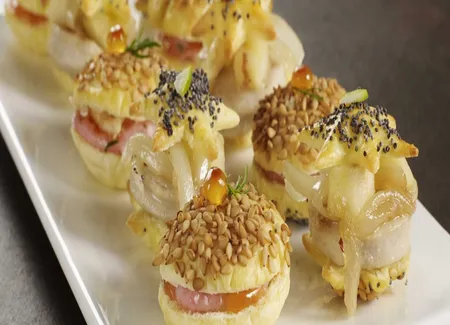 Petits feuilletés de noël