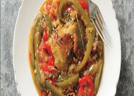 Poulet basquaise