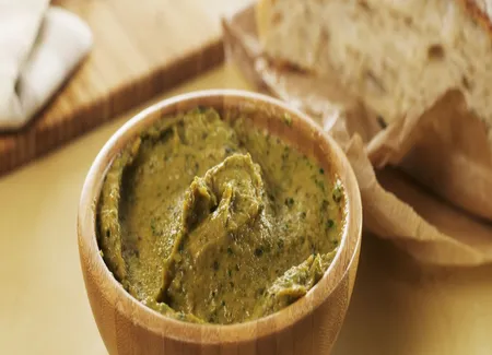 Purée de courgettes grillées