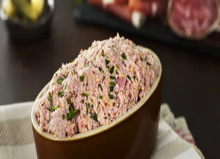 Rillettes de jambon à la moutarde à l'ancienne