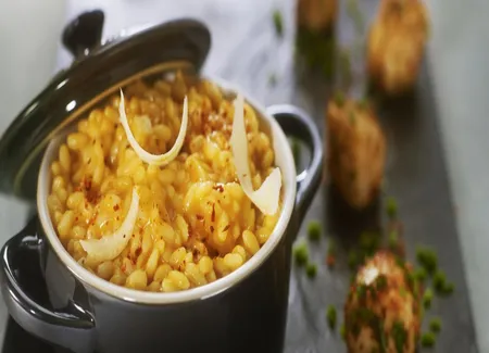 Risotto aux crustacés