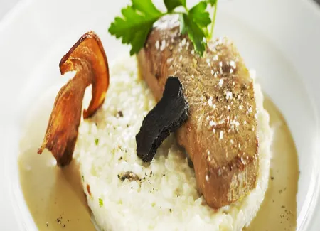 Risotto de foie gras richard anconina