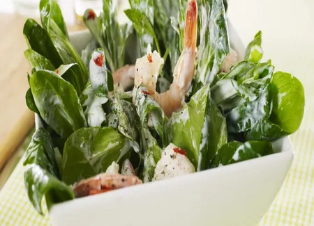 Salade de crevettes