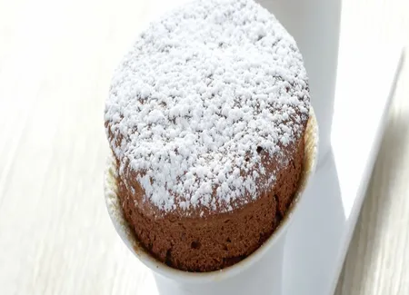 Soufflé au chocolat pur caraïbe