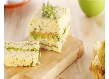 Terrine de poisson aux légumes printaniers