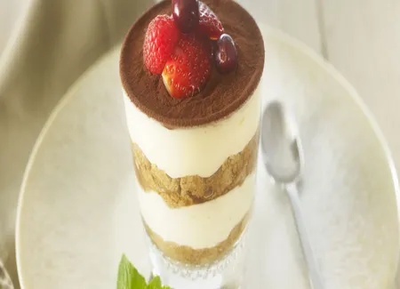Tiramisu aux fruits rouges