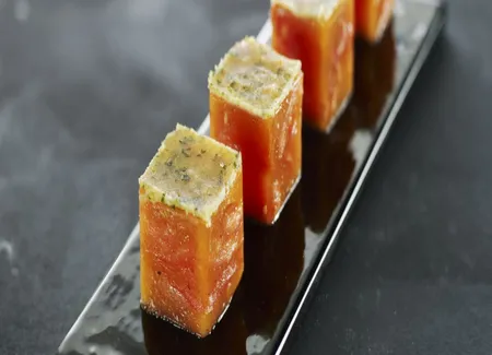 Tomate cubique à la provençale