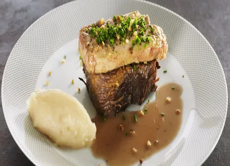 Tournedos de paleron de bœuf rossini