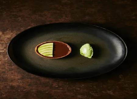 Tartelette au chocolat noir