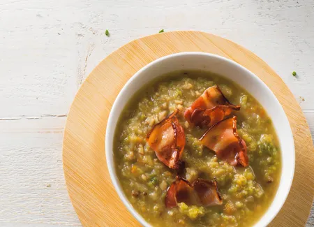 Soupe au chou vert