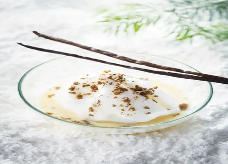 Ile flottante vanille & truffe