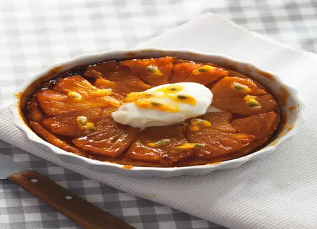 Tatin ananas victoria au beurre salé