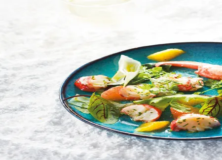 Salade de homard aux agrumes