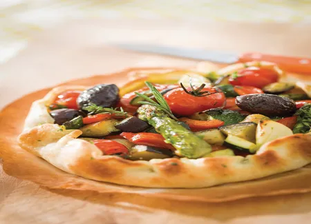 Galette aux légumes grillés