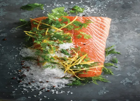 Saumon gravlax