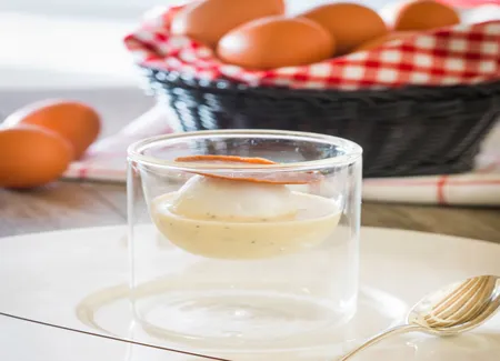 Île flottante à la truffe