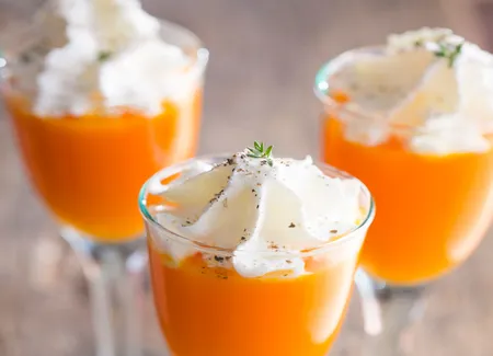 Gaspacho d’orange et carotte