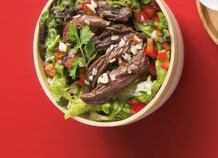 Salade thaï au bœuf
