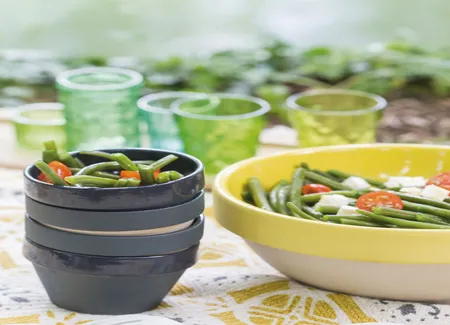 Salade de haricots verts et fêta