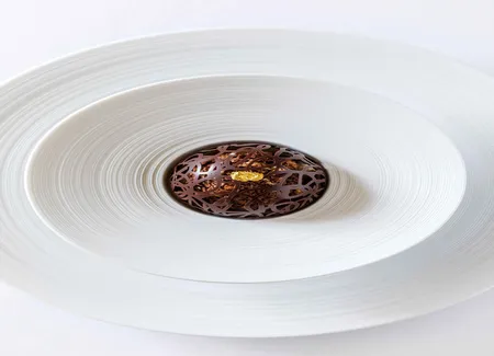 Chocolat & café « grands crus » en parfait glacé