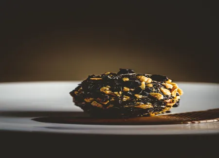Mystère de topinambour, pané à la truffe noire