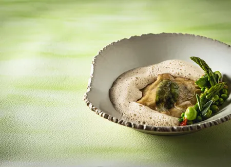 Raviole d’agneau à la sauge