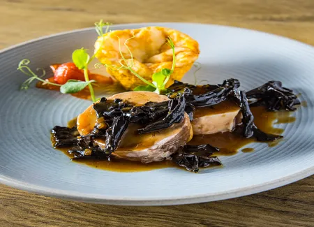 Fondant de veau français cuit en basse température
