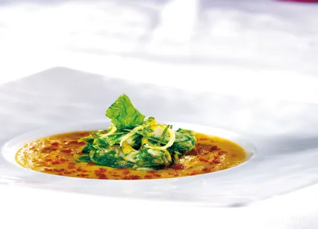 Crème brûlée d’étrille