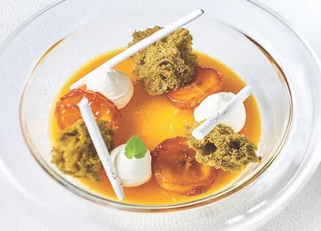 Grand dessert exotique