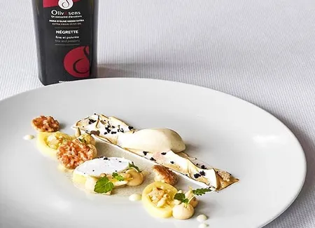Acidulé de citron,  pignon de pin et huile d’olive oliv&sens