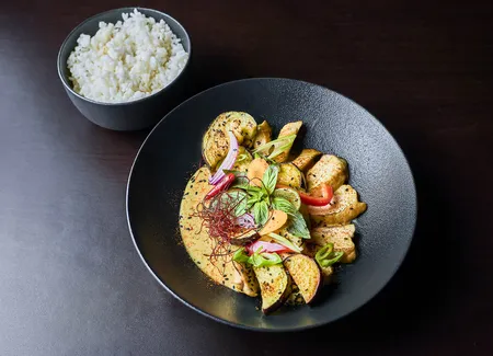 Curry vert thaï au poulet
