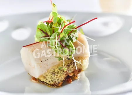 Brochet, barbecue, beurre de fruitière brûlé