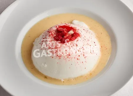 L’île flottante à la praline de saint-genix