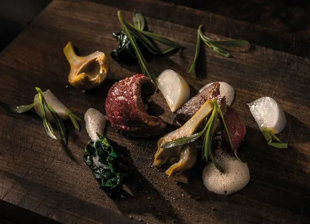 De pure race aubrac, le filet de boeuf juste raidi