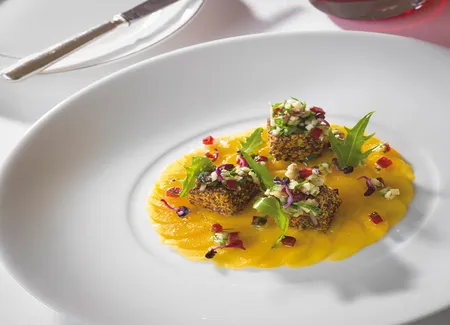 Carpaccio de navet à l’huile de truffe
