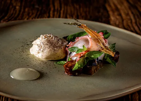 Carpaccio de poulpe