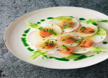Carpaccio navet kabu