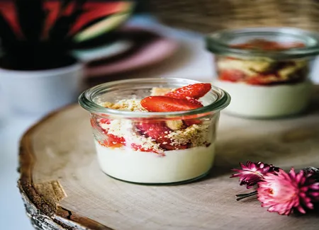 Riz au lait yuzu cœur pralin