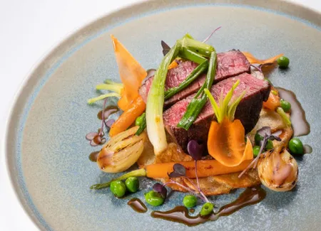 Filet de bœuf accompagné de pommes de terre anna